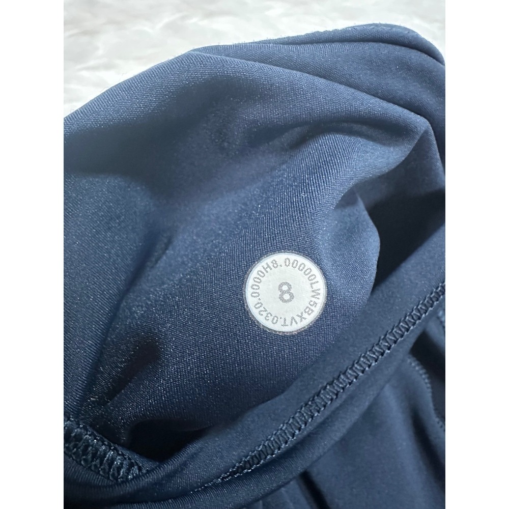 Lululemon Fast & Free Tight *Tall Non-Reflective 31" True Navy size 8 - Picture 3 of 3
